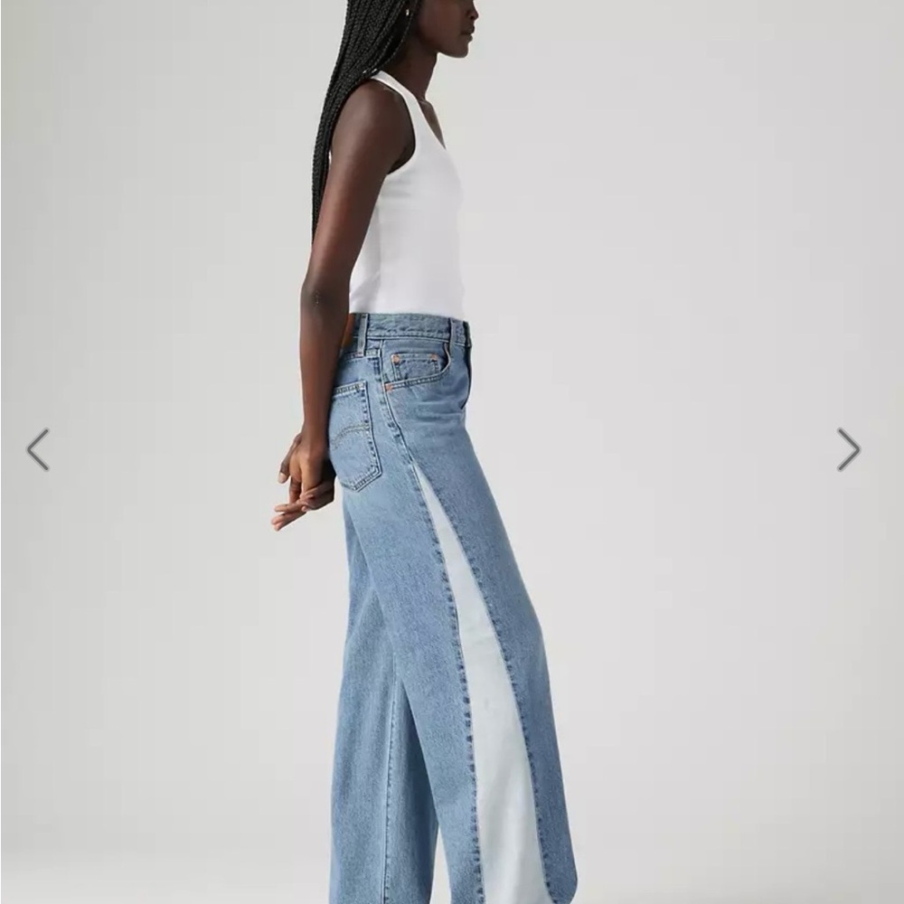 Levi's Premium BAGGY DAD PIECED WOMEN'S JEAN - Picture 13 of 16